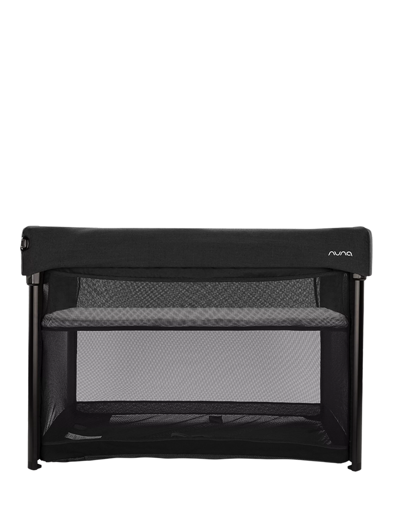 Nuna travel cot in Caviar, imported from the UK