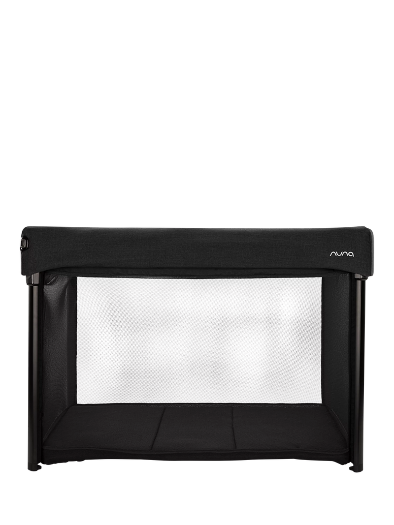 Nuna travel cot in Caviar, imported from the UK
