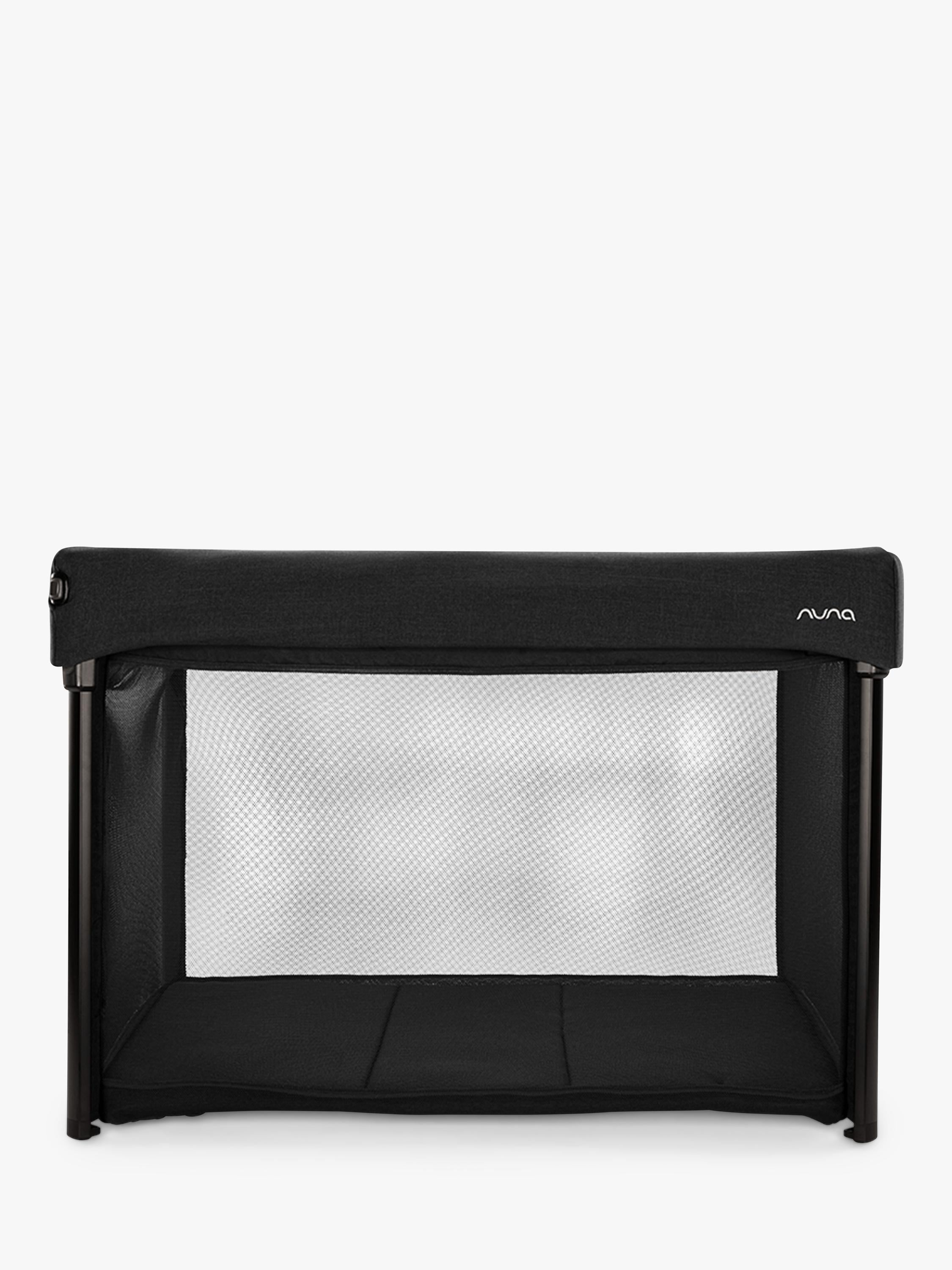 Nuna travel cot in Caviar, imported from the UK
