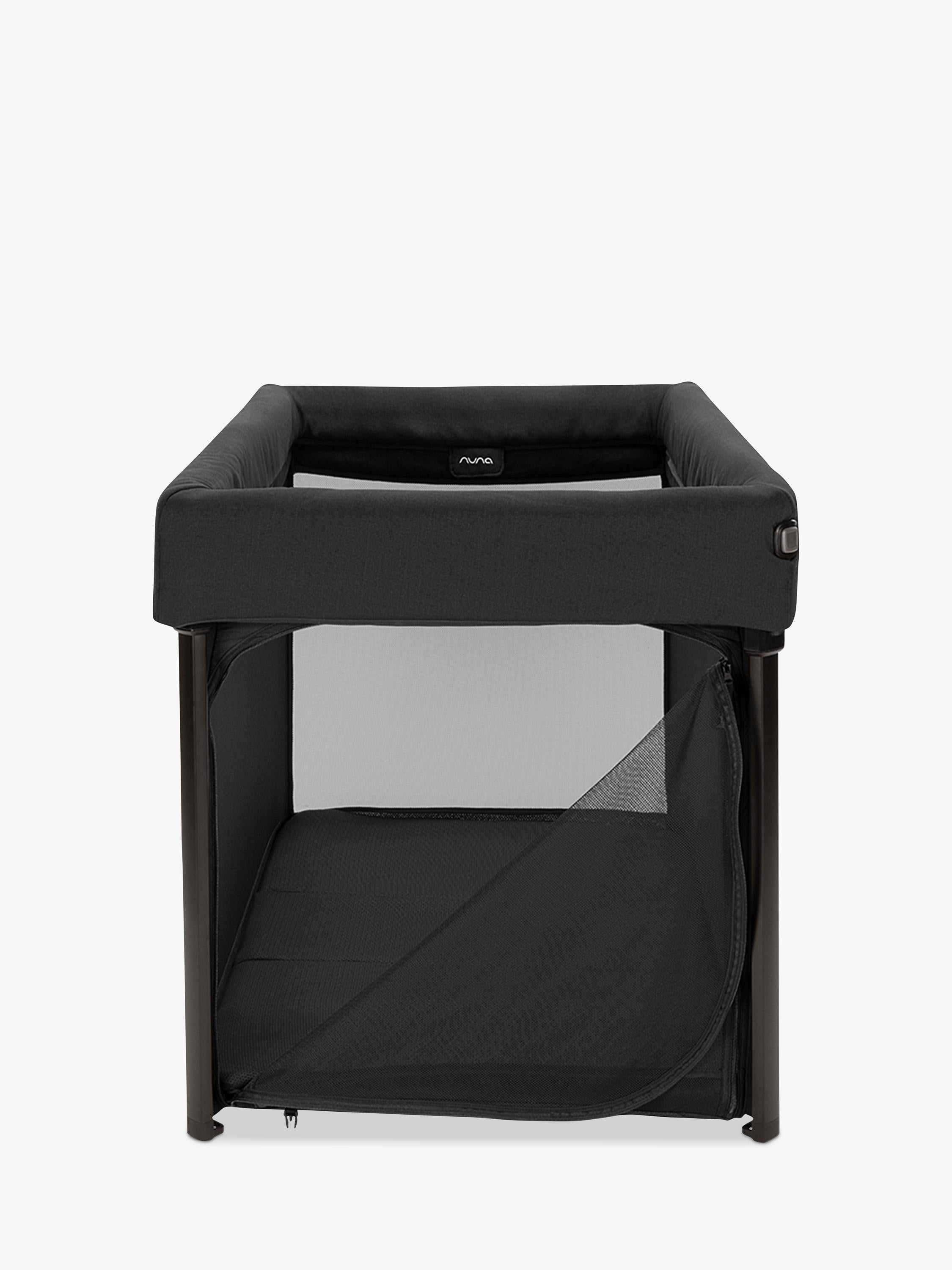 Nuna travel cot in Caviar, imported from the UK