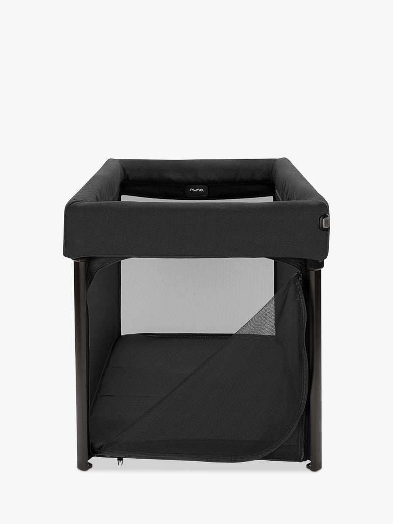 Nuna travel cot in Caviar, imported from the UK