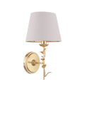 Laura Ashley Halton wall light gold, UK version
