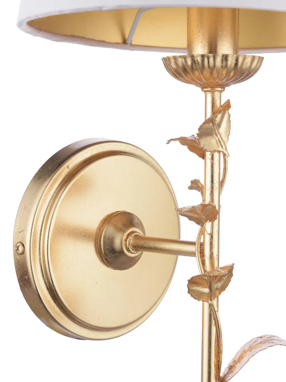Laura Ashley Halton wall light gold, UK version