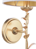 Laura Ashley Halton wall light gold, UK version