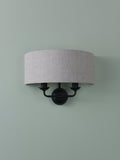 Laura Ashley Sorrento double wall light black - British product
