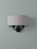Laura Ashley Sorrento double wall light black - British product