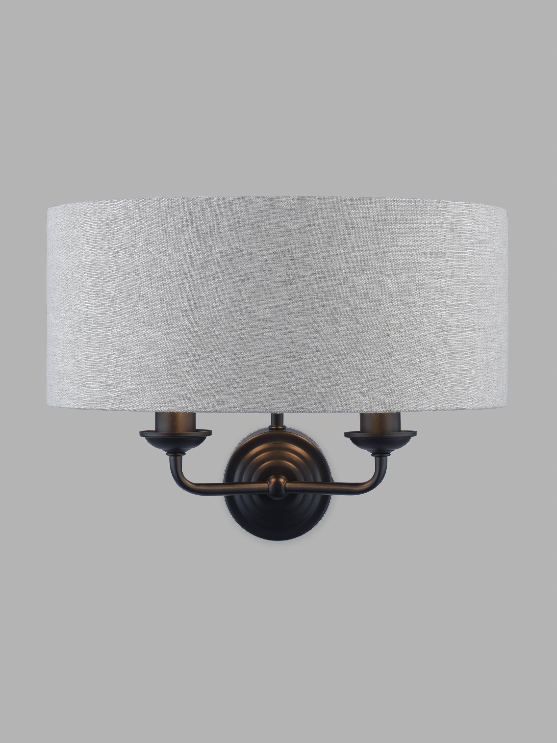 Laura Ashley Sorrento double wall light black - British product