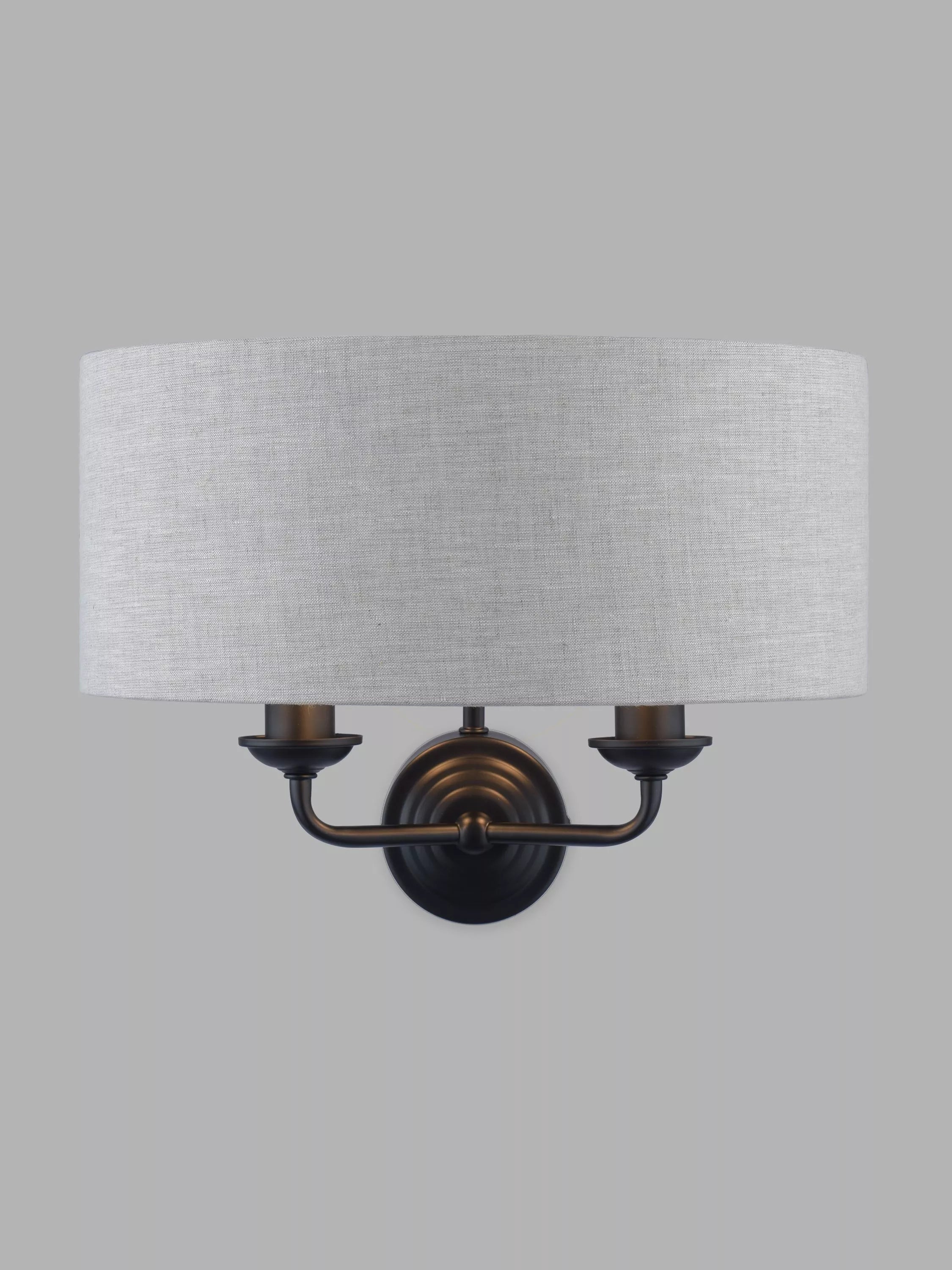 Laura Ashley Sorrento double wall light black - British product