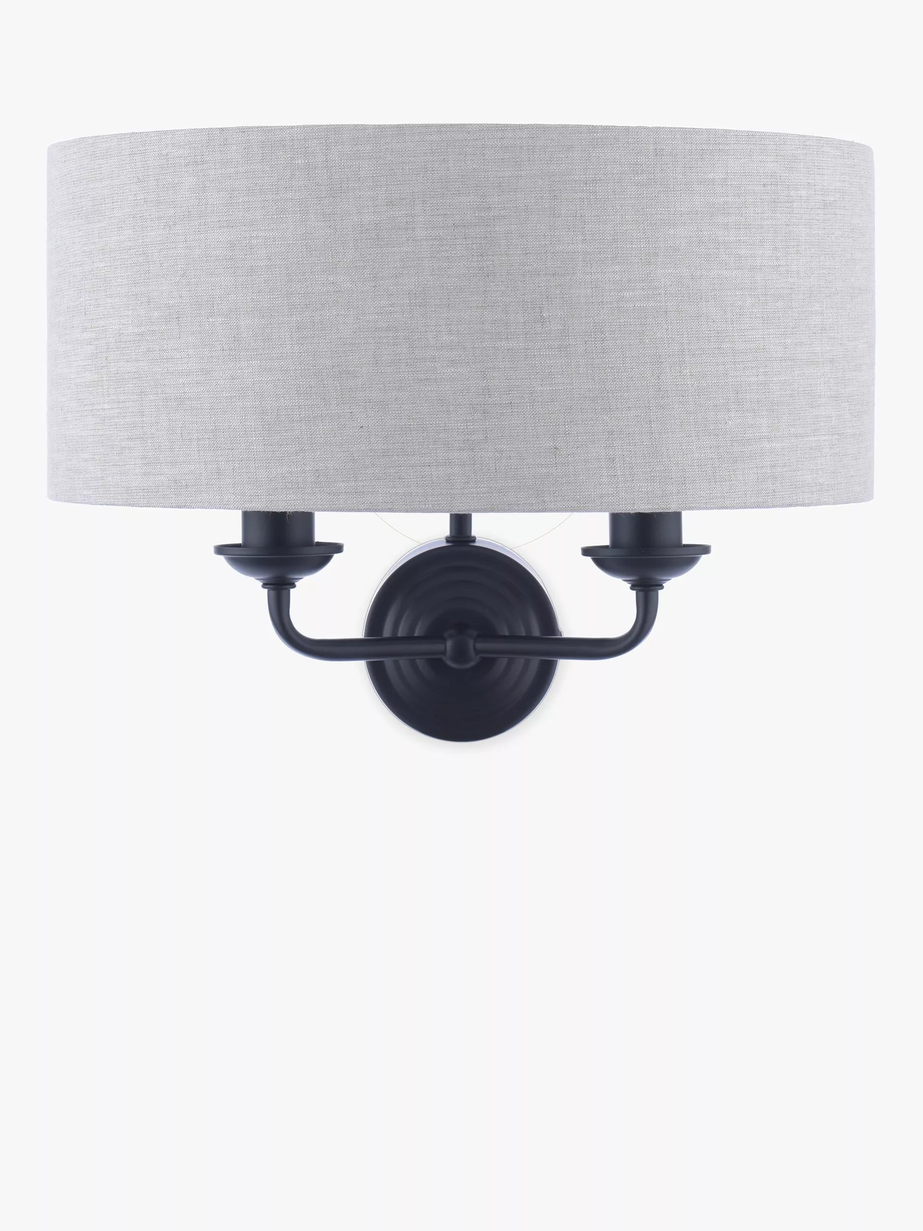 Laura Ashley Sorrento double wall light black - British product