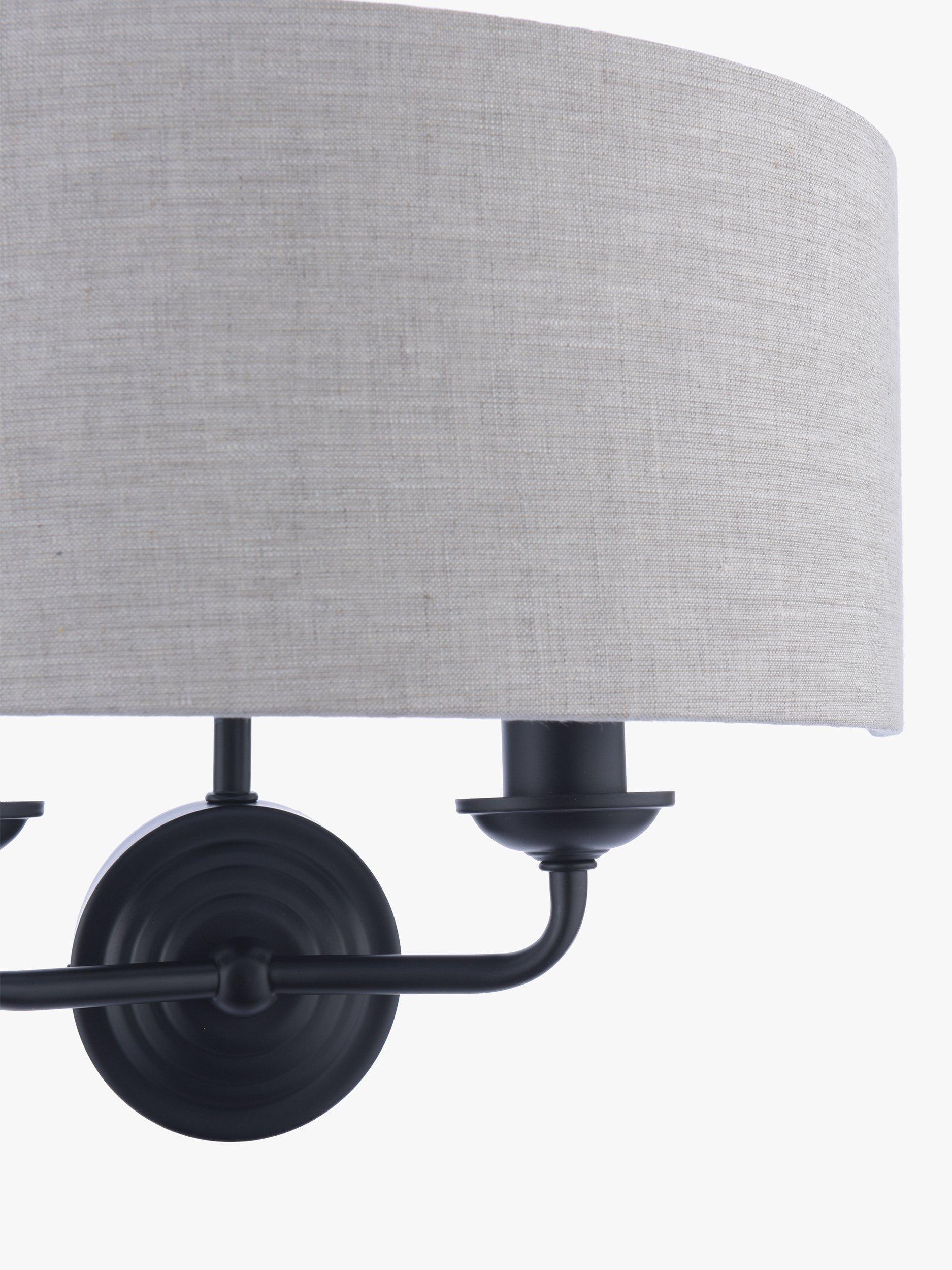Laura Ashley Sorrento double wall light black - British product