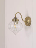 Laura Ashley Whitham wall light antique brass (British brand)