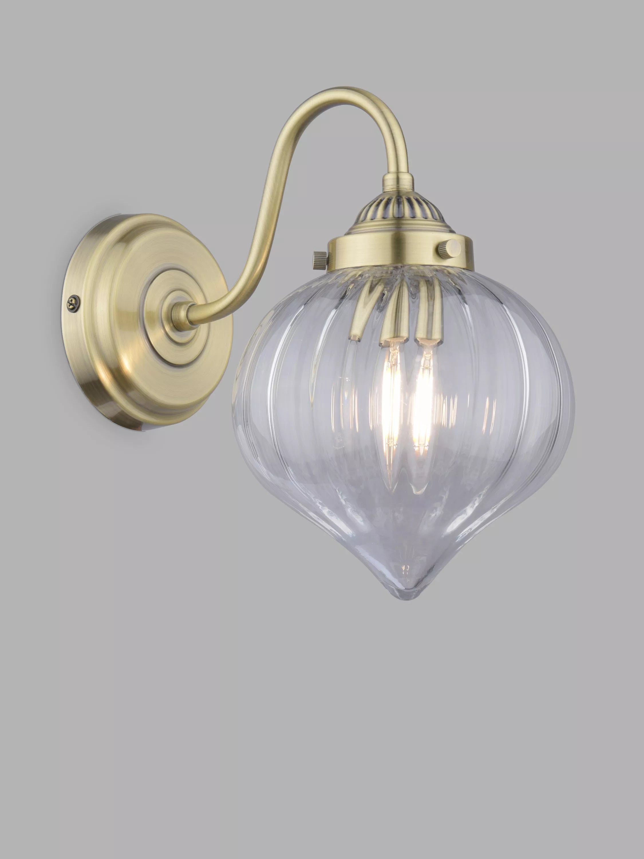 Laura Ashley Whitham wall light antique brass (British brand)