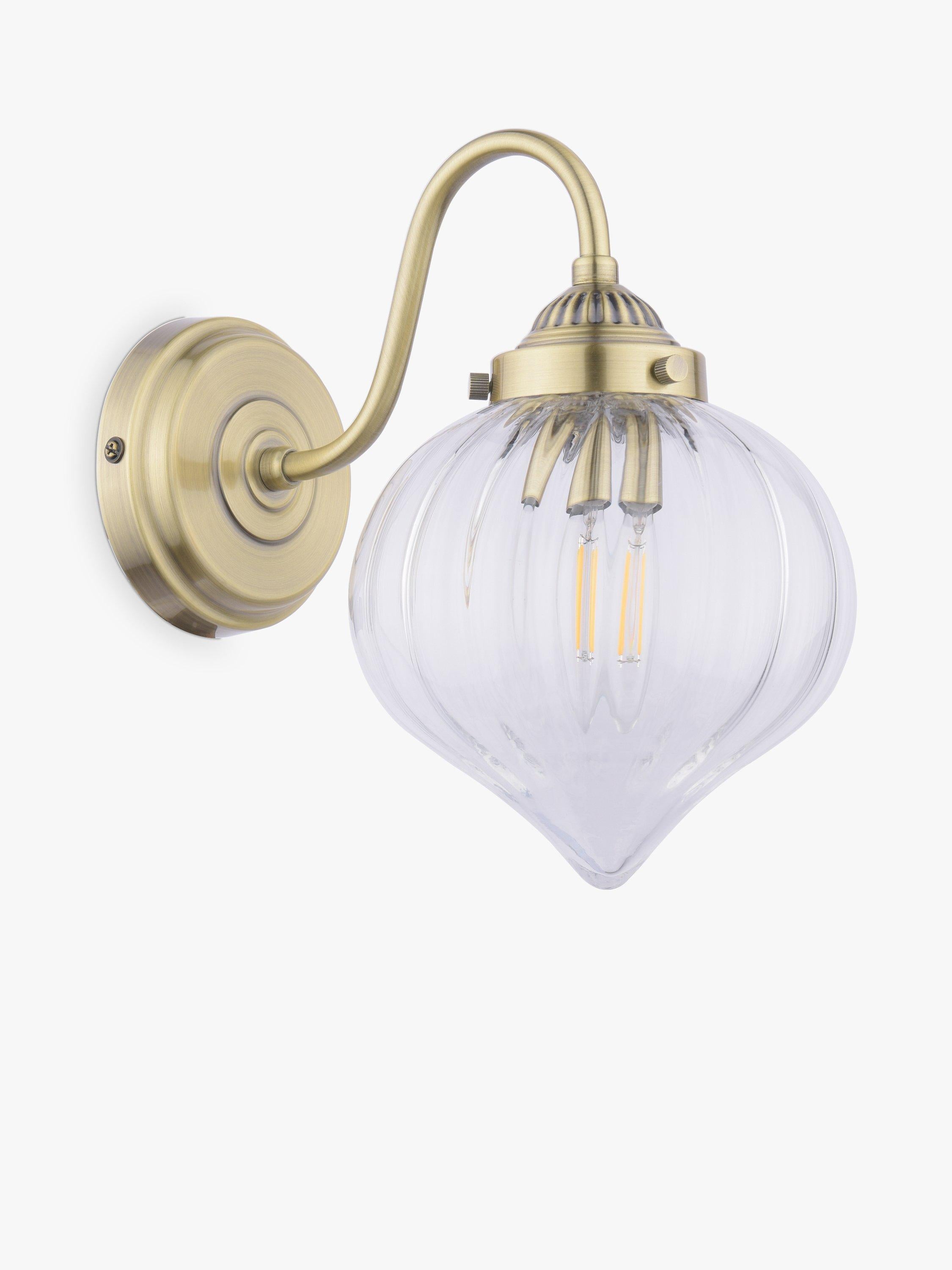 Laura Ashley Whitham wall light antique brass (British brand)