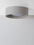 Laura Ashley Bacall Oatmeal flush ceiling light, UK version