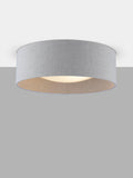 Laura Ashley Bacall Oatmeal flush ceiling light, UK version