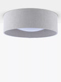 Laura Ashley Bacall Oatmeal flush ceiling light, UK version