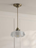 Laura Ashley Banham pendant ceiling light antique brass - British product