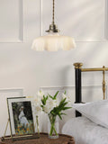 Laura Ashley Banham pendant ceiling light antique brass - British product