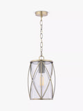 Laura Ashley Beckworth pendant ceiling light antique brass - British product