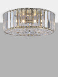 Laura Ashley Fernhurst flush ceiling light antique brass, imported from the UK