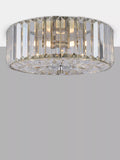 Laura Ashley Fernhurst flush ceiling light antique brass, imported from the UK