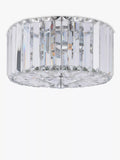 Laura Ashley Fernhurst flush ceiling light polished chrome (British brand)