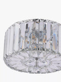 Laura Ashley Fernhurst flush ceiling light polished chrome (British brand)
