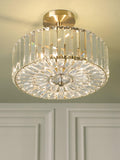 Laura Ashley semi-flush ceiling light antique brass 3 bulb, imported from the UK