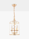 Laura Ashley Halton 3 arm pendant light gold (British brand)