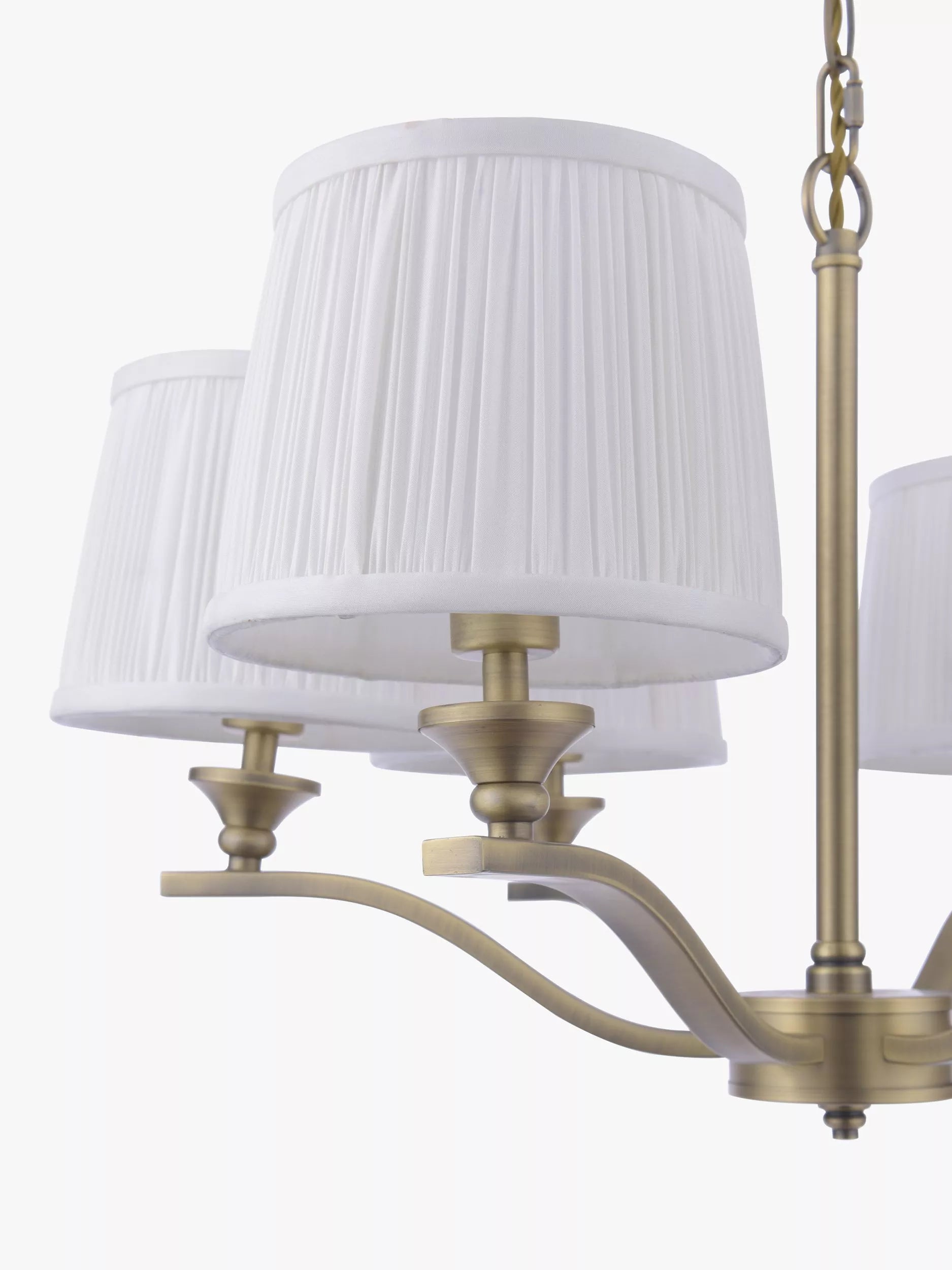 Laura Ashley Hemsley 6 arm ceiling light antique brass - UK version