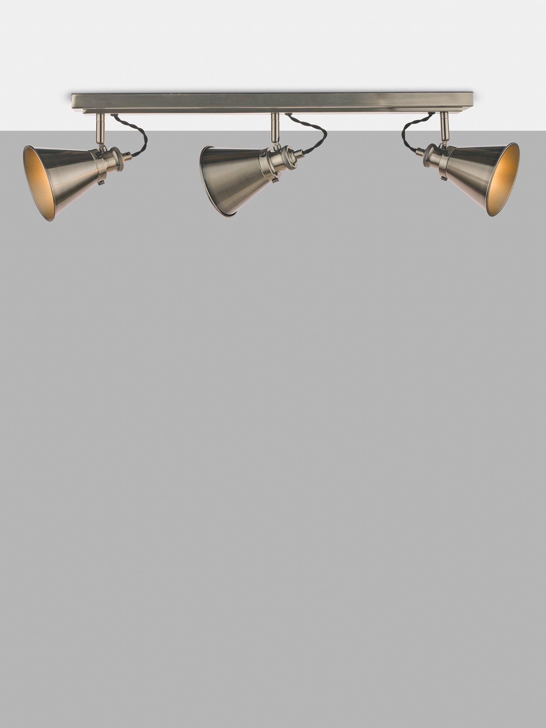 Laura Ashley Rufus spotlight bar nickel - British product