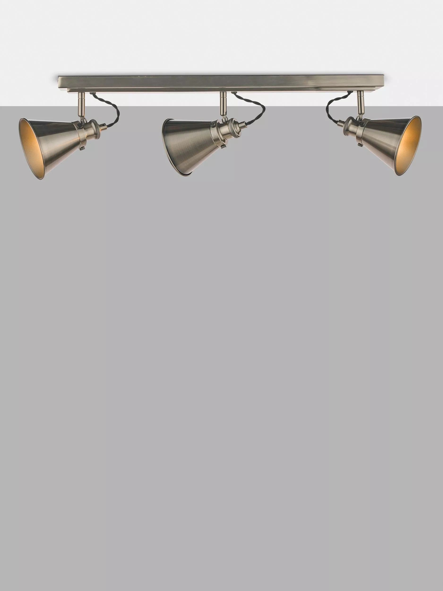 Laura Ashley Rufus spotlight bar nickel - British product