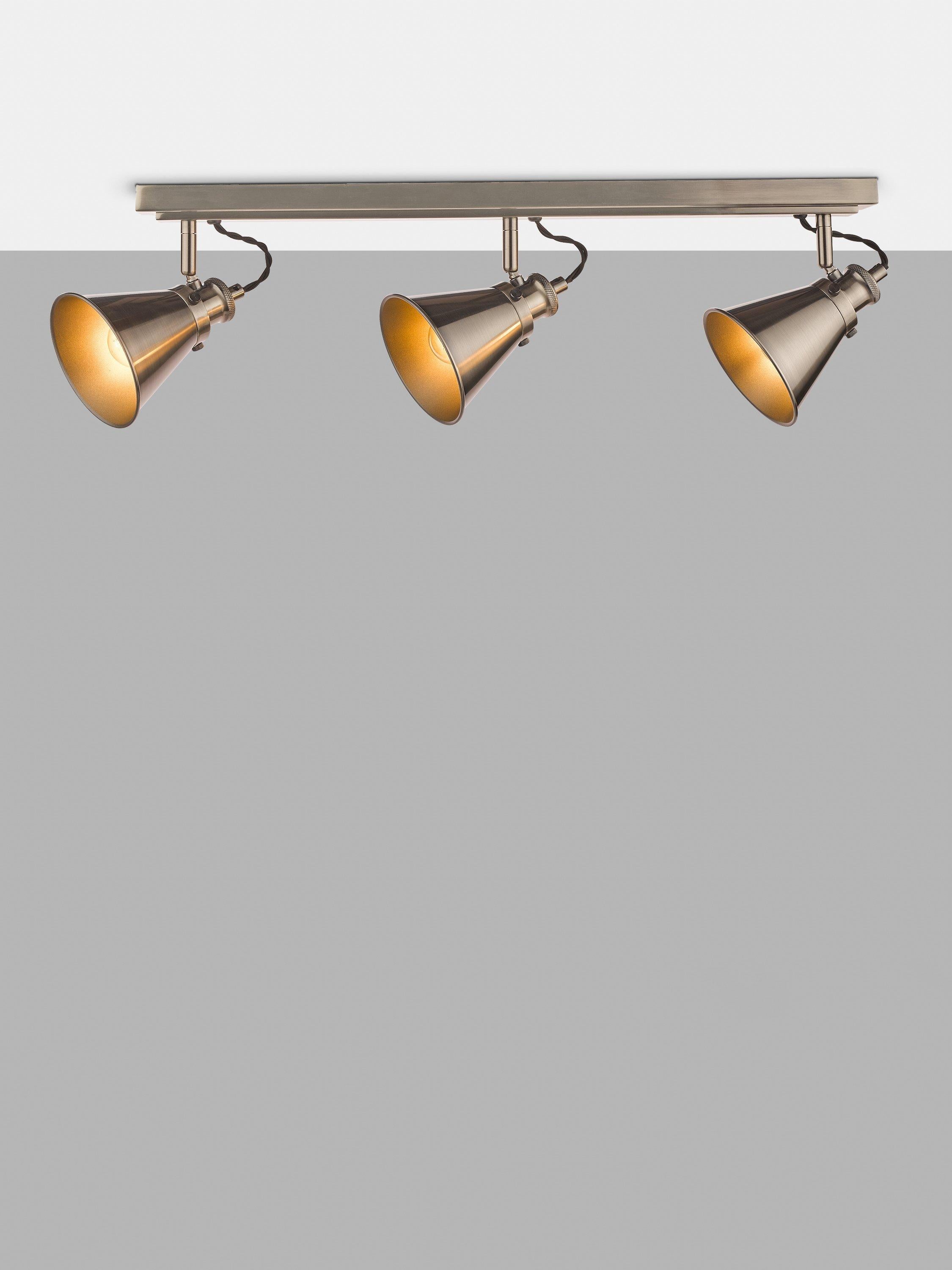 Laura Ashley Rufus spotlight bar nickel - British product