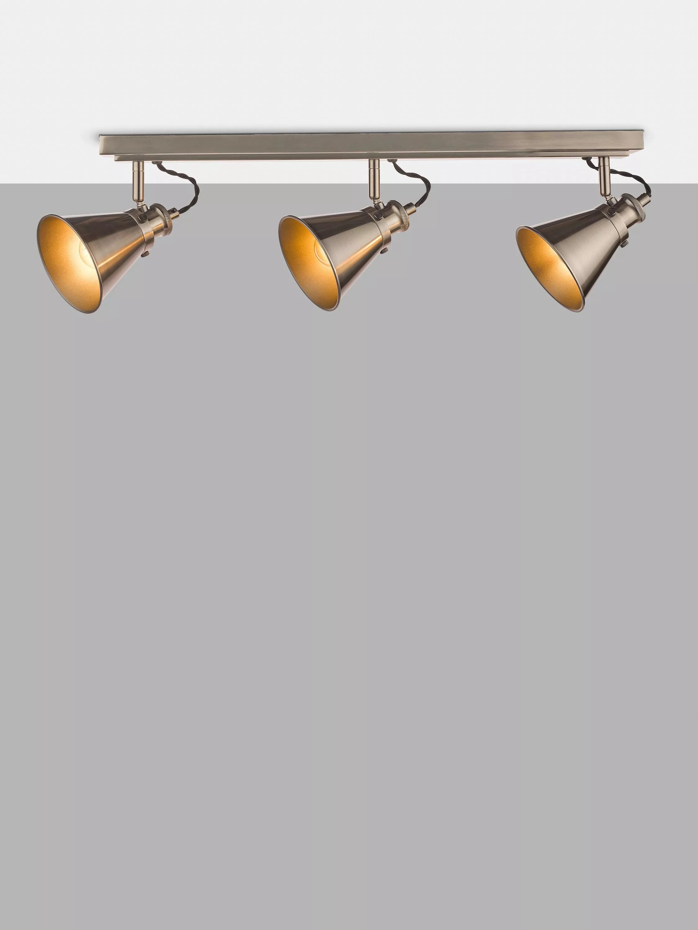 Laura Ashley Rufus spotlight bar nickel - British product