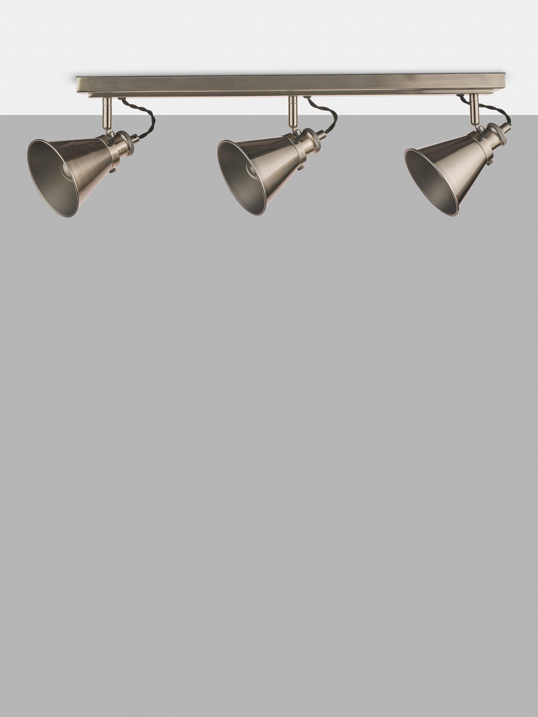 Laura Ashley Rufus spotlight bar nickel - British product