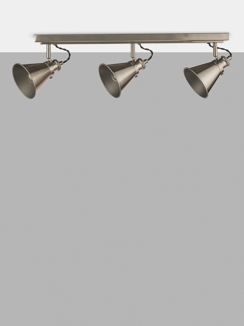 Laura Ashley Rufus spotlight bar nickel - British product