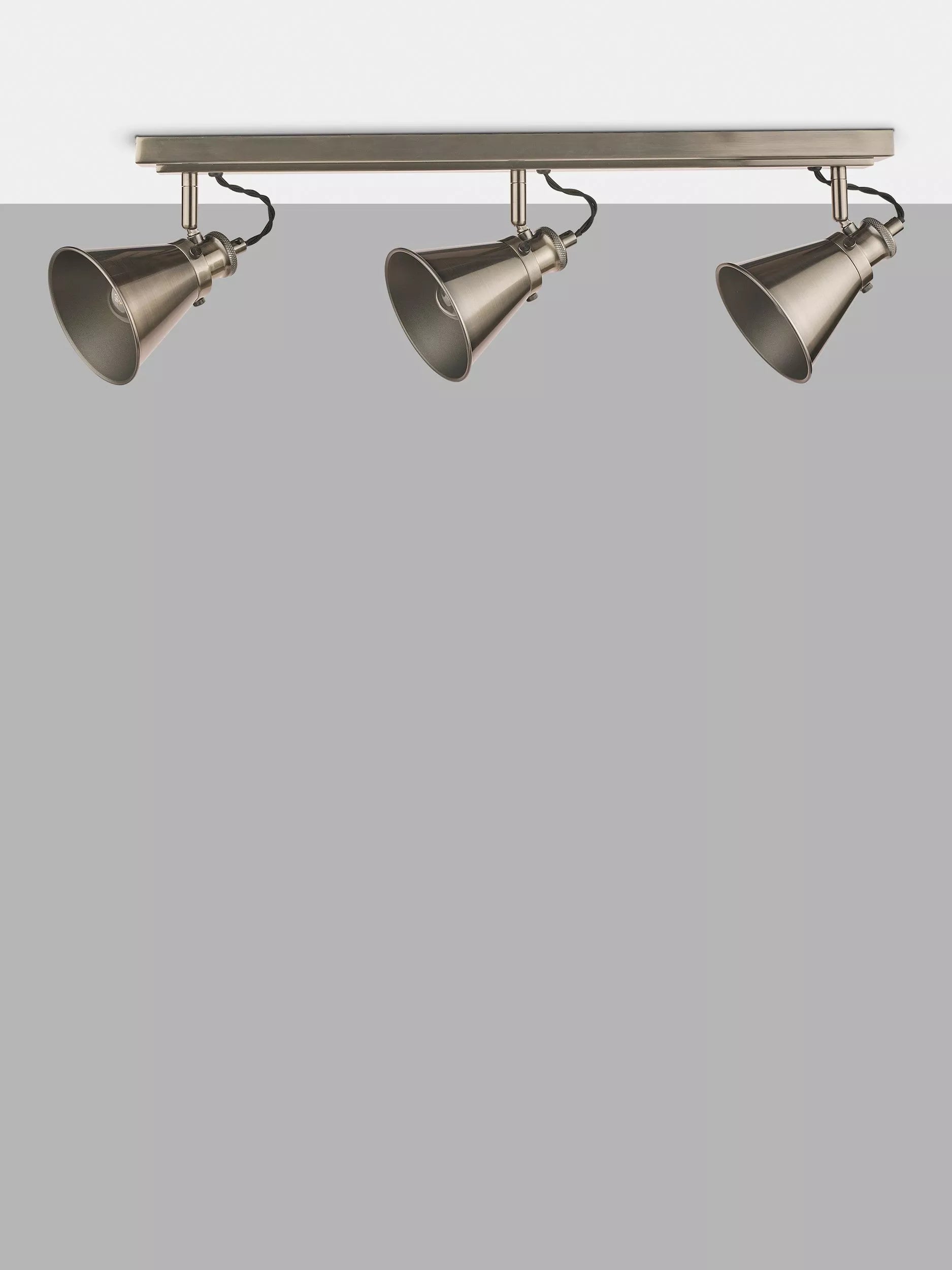 Laura Ashley Rufus spotlight bar nickel - British product
