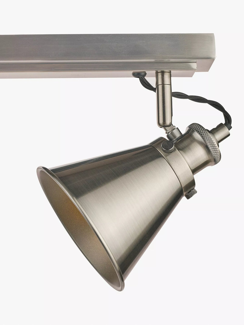 Laura Ashley Rufus spotlight bar nickel - British product