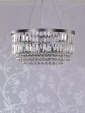 Laura Ashley Rhosill chandelier pewter 48cm - British product