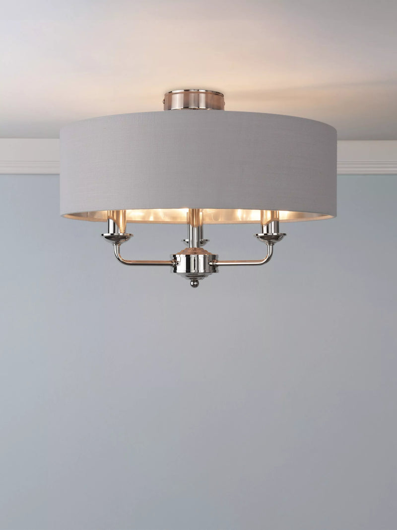 Laura Ashley Sorrento 3-Armige Deckenleuchte