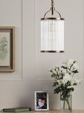 Laura Ashley Sutton pendant light antique brass (British brand)