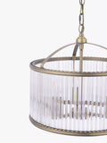 Laura Ashley pendant light antique brass 38cm (British brand)