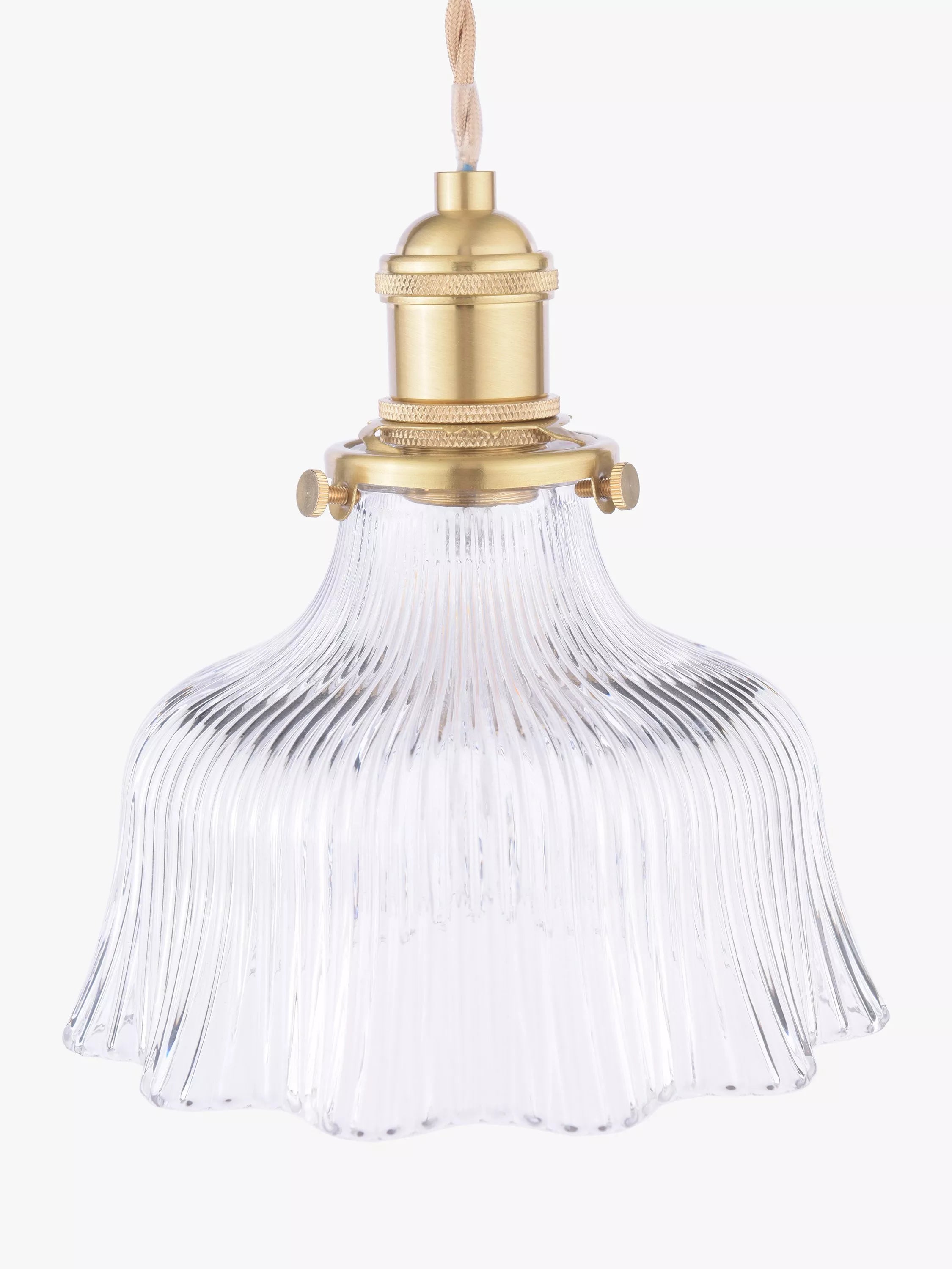 Laura Ashley ceiling light antique brass (British brand)
