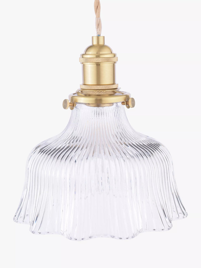 Laura Ashley ceiling light antique brass (British brand)