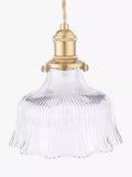 Laura Ashley ceiling light antique brass (British brand)