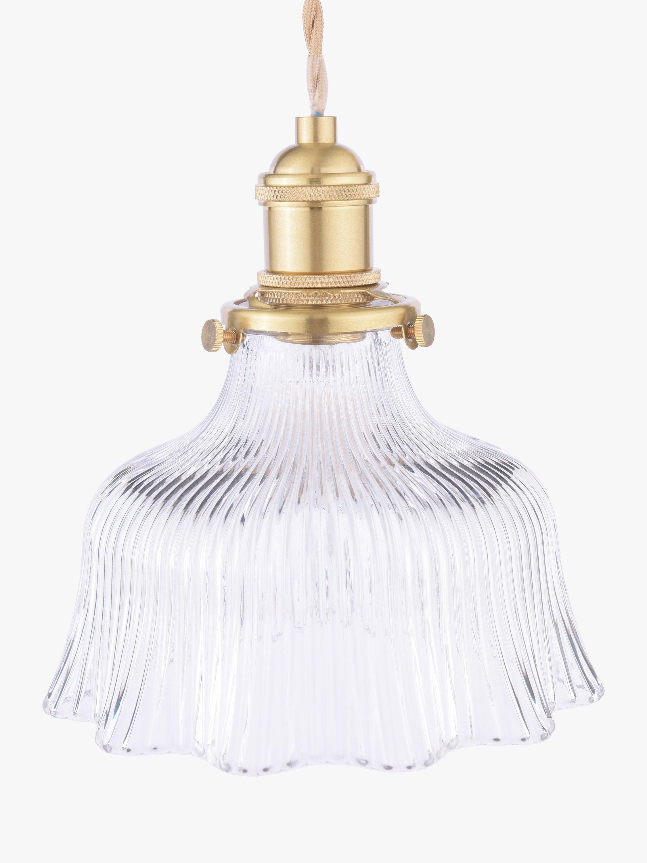Laura Ashley ceiling light antique brass (British brand)