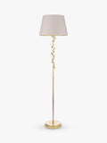Laura Ashley Halton floor lamp in gold (British brand)