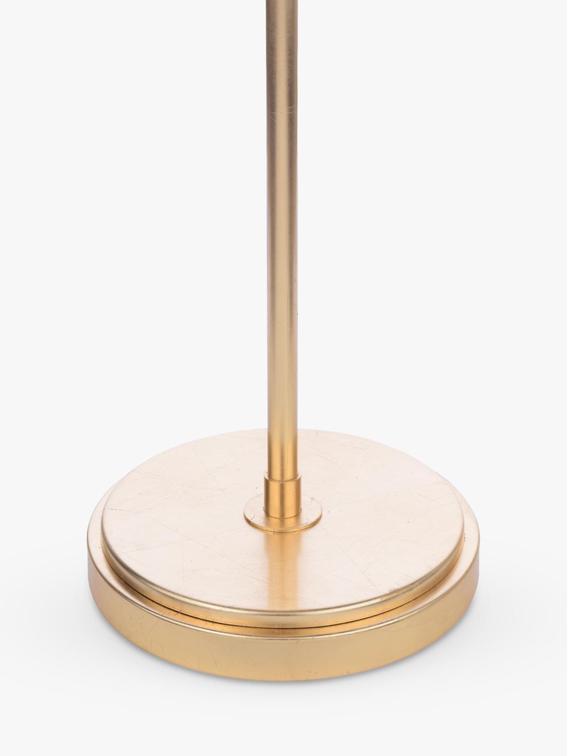 Laura Ashley Halton floor lamp in gold (British brand)