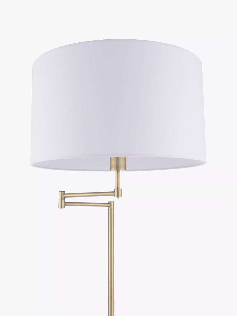 Laura Ashley Marlowe swing arm floor lamp, imported from the UK