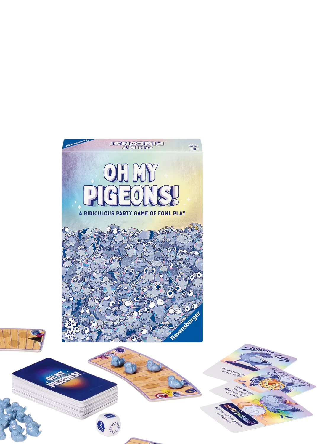 Ravensburger Oh My Pigeons party game - British product